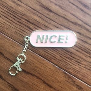 Go-to skincare key chain